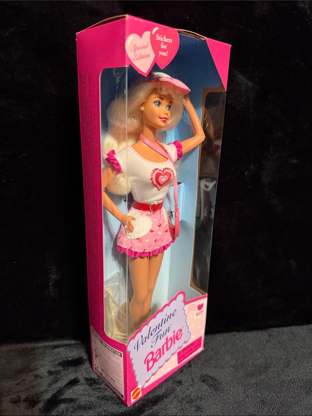 1996 Mattel Valentine Fun Barbie Doll Special Edition